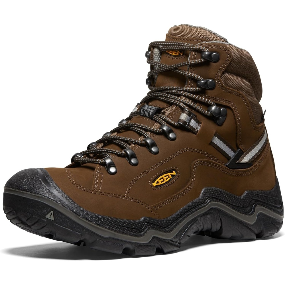 image:imageKEEN Mens Durand 2 Mid Height Waterproof Hiking BootsCascade BrownGargoyle