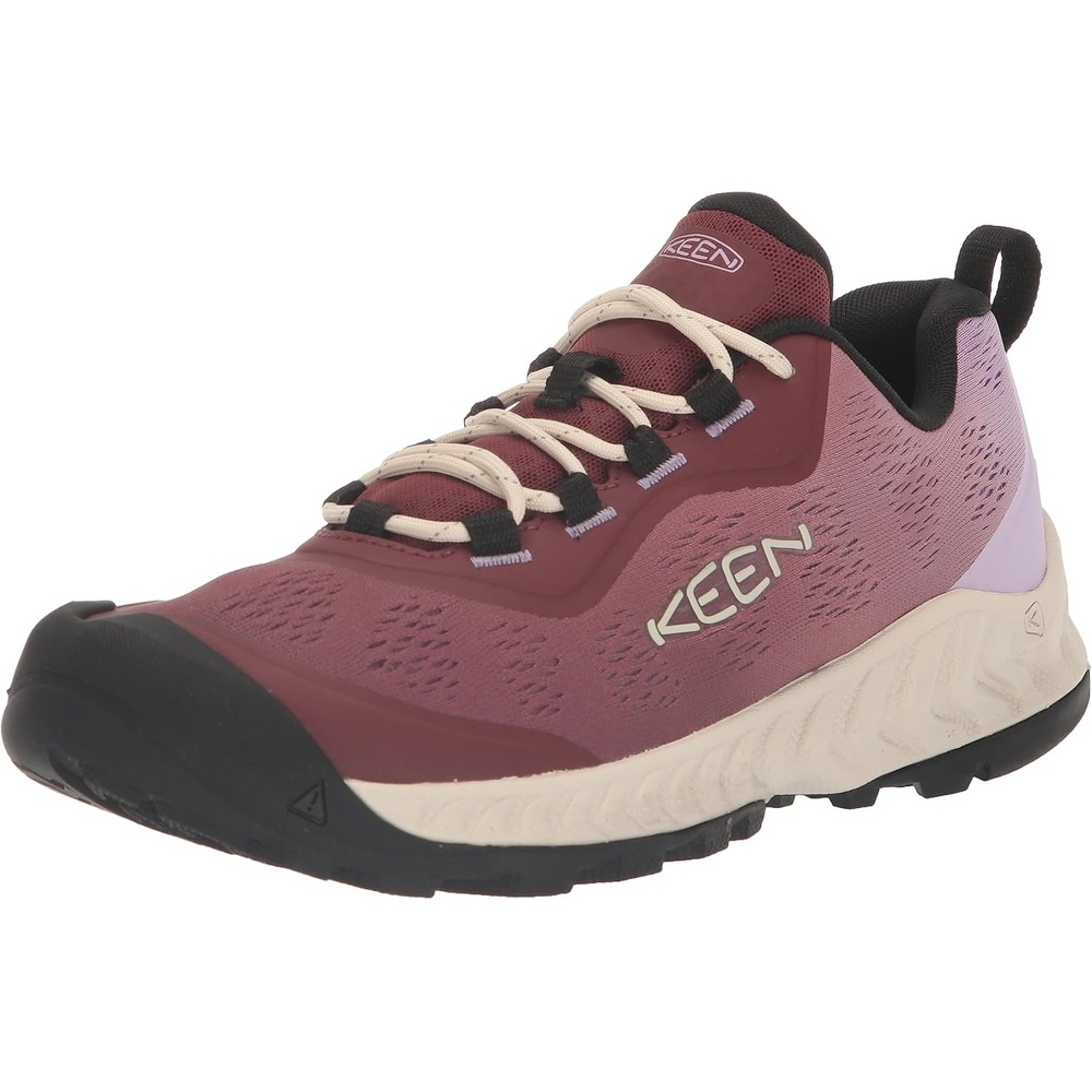 image:imageKEEN Womens Nxis Speed Low Height Vented Hiking ShoesAndorraPurple Rose
