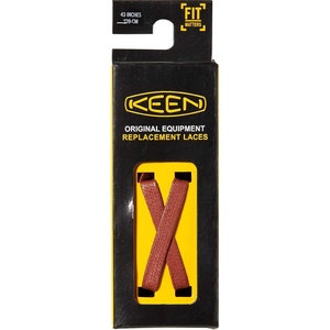 KEEN unisex-adult Flat Lifestyle Shoelace(Burnt Henna)