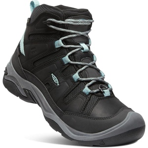 KEEN Women’s Circadia Mid Heigh Polar Insulated Waterproof(Black/Cloud Blue)