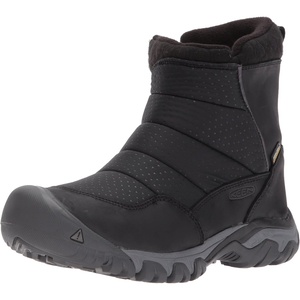 KEEN Women’s Hoodoo iii Low Zip-w Snow Boot(Black/Magnet)