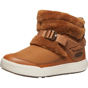 KEEN Women’s Hoodromeo Mini Mid Height Insulated Pull on Snow Boots(Keen Maple/Birch)