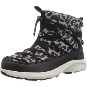 KEEN Women’s Uneek Snk 2 Waterproof Chukka(Animal Print/Silver Birch)