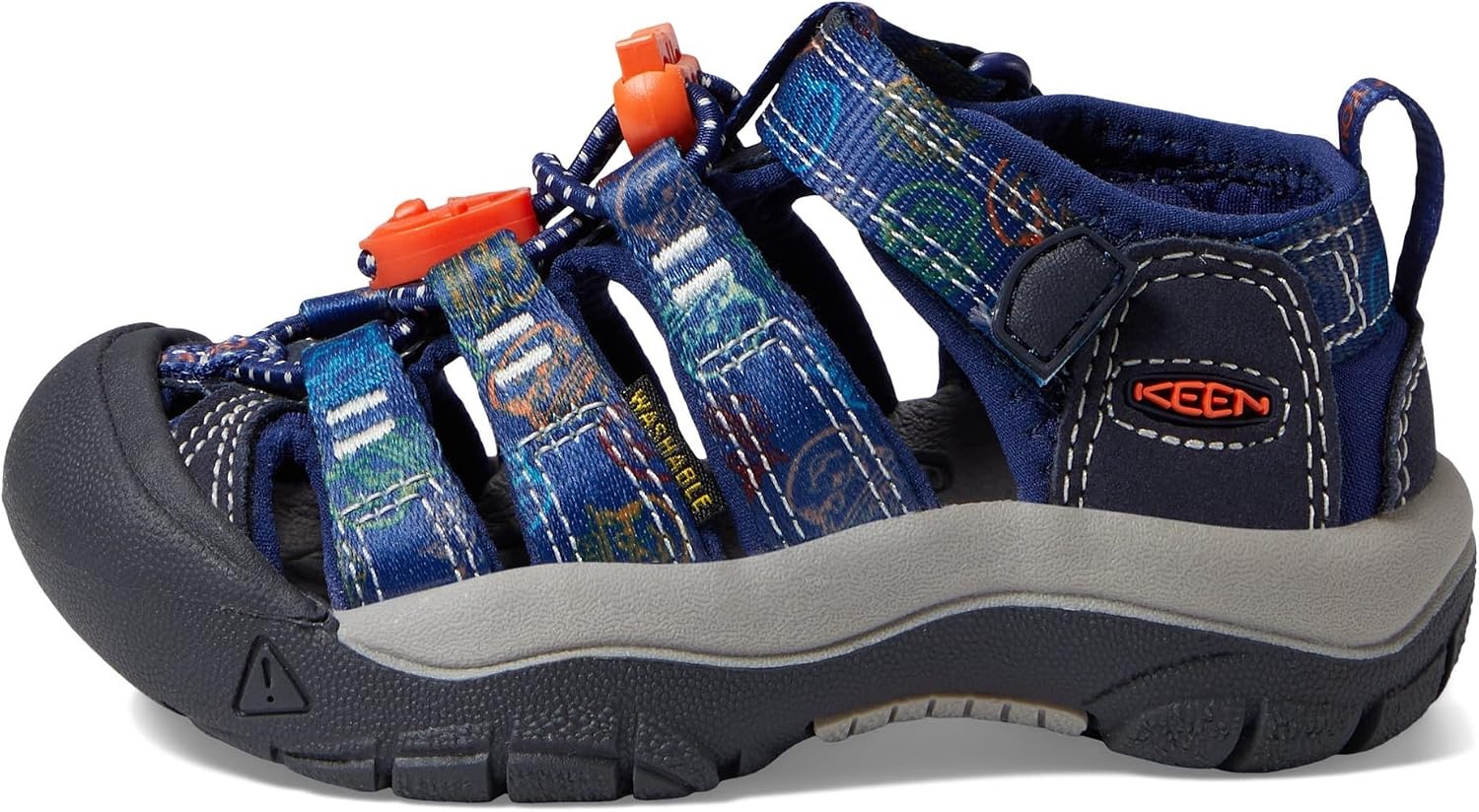 image:imageKEEN UnisexChild Newport H2 Closed Toe Water SandalsSmokey BearMulti