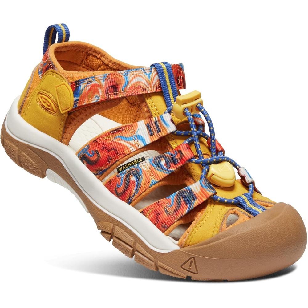 image:imageKEEN UnisexChild Newport H2 Closed Toe Water SandalsOrange PeelYellow
