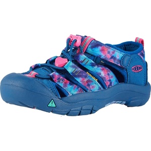 KEEN Unisex-Child Newport H2 Closed Toe Water Sandals(Navy Tie Dye)